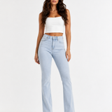 Sculpting High-Waist Flare Jeans