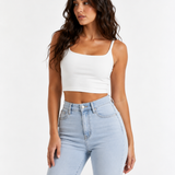 Sculpting High-Waist Flare Jeans