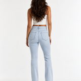 Sculpting High-Waist Flare Jeans