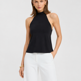 Open-Back Halter Top
