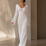 Golden Hour Crochet Maxi Dress