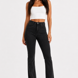 Sculpting High-Waist Flare Jeans