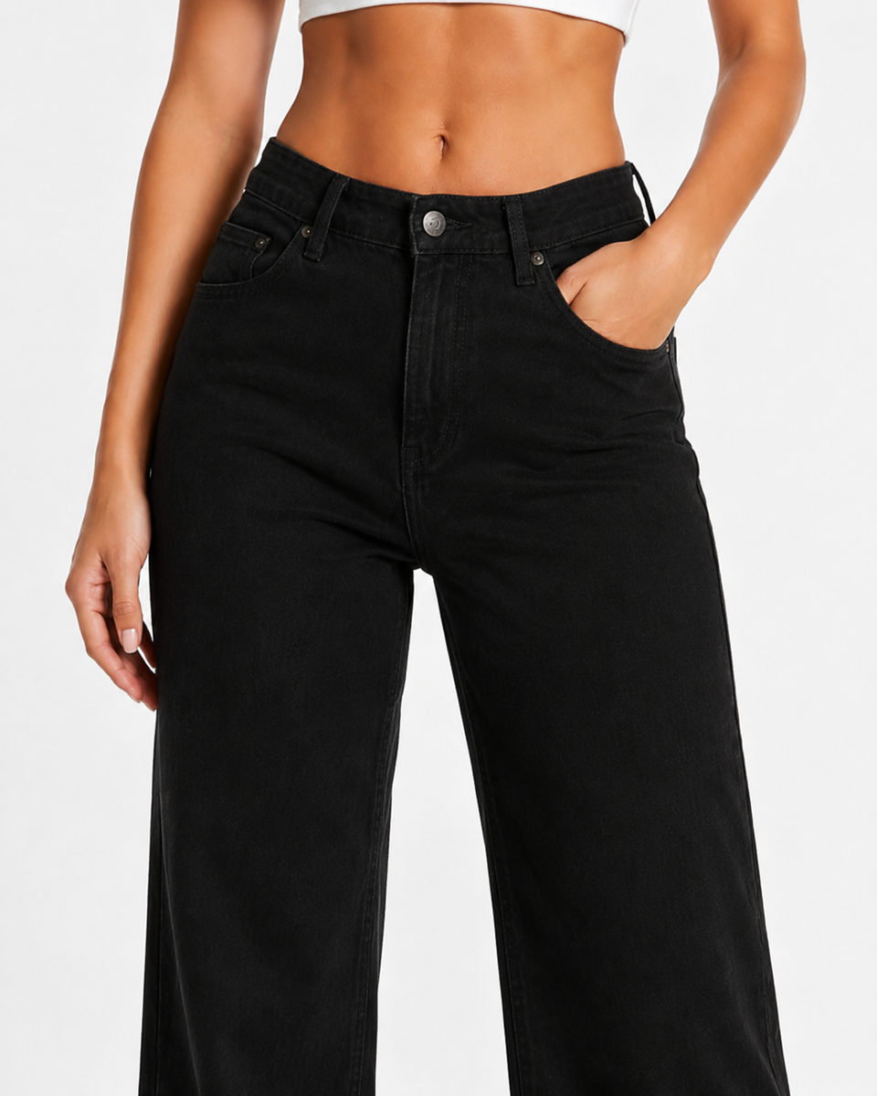 Sculpting High-Waist Flare Jeans